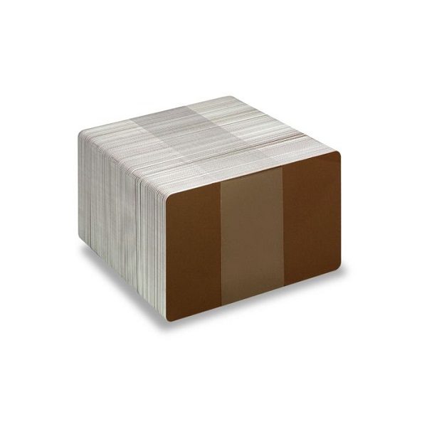 Bilde av Blank brown cards - CR80 (WHITE CORE). 70102065 (DE,SE,NO,FI,RO,PL)