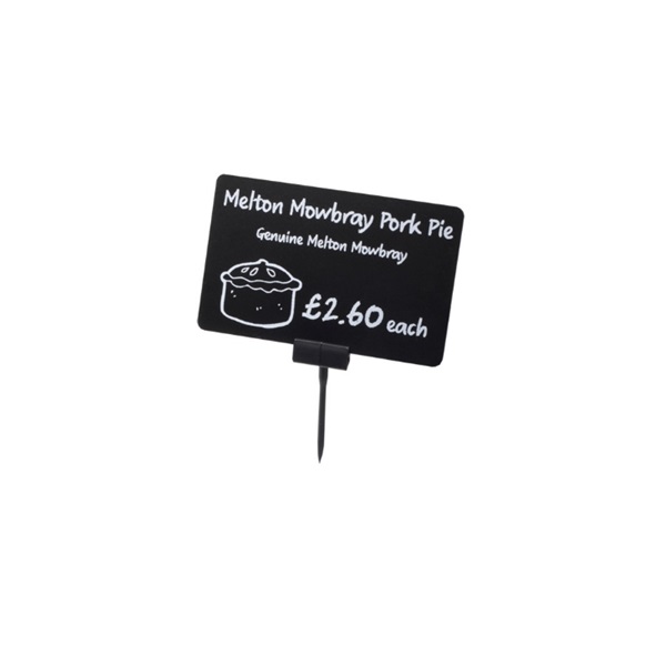 Bilde av Price tag holder black with pointed end. 60270153 (DE,SE,NO,FI,RO,PL)