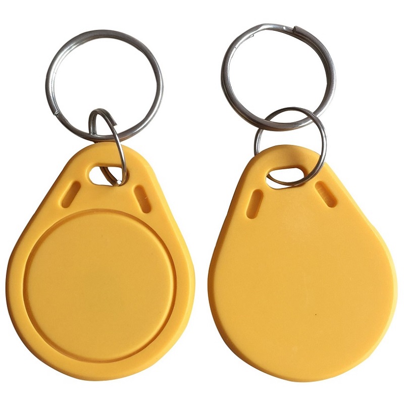 Bilde av Yellow rewriteable Key fob 125 KHZ EM. Keyfob. 70102817 (DE,SE,NO,FI,RO,PL)