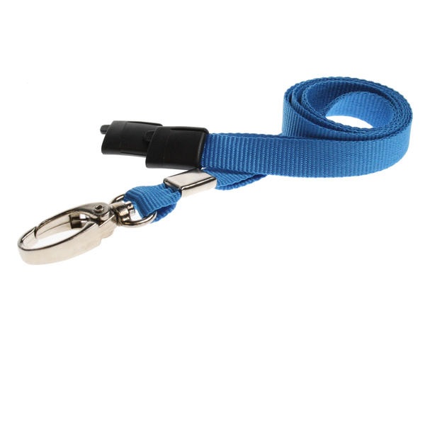 Bilde av Blue lanyard / keyhanger 10 mm with metal lobster clip. 60270568 (DE,SE,NO,FI,RO,PL)